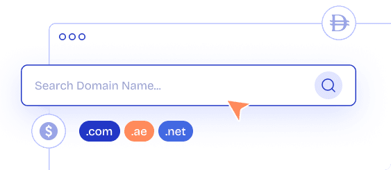 Domain name search and registration