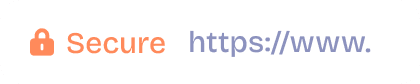 Secure browser trust badges