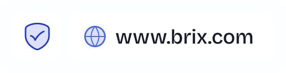Example website URL bar
